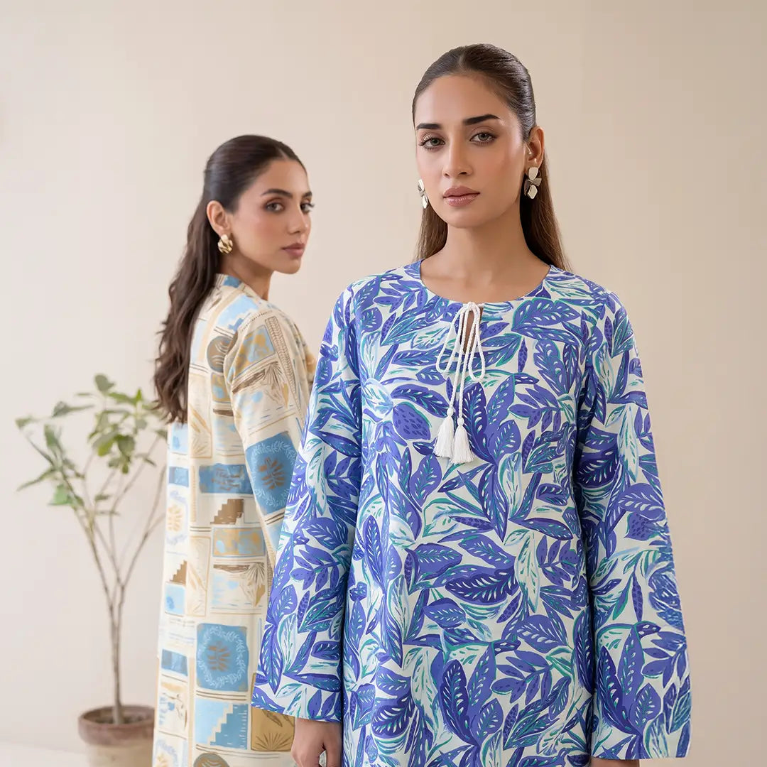 Printed Linen 2-piece