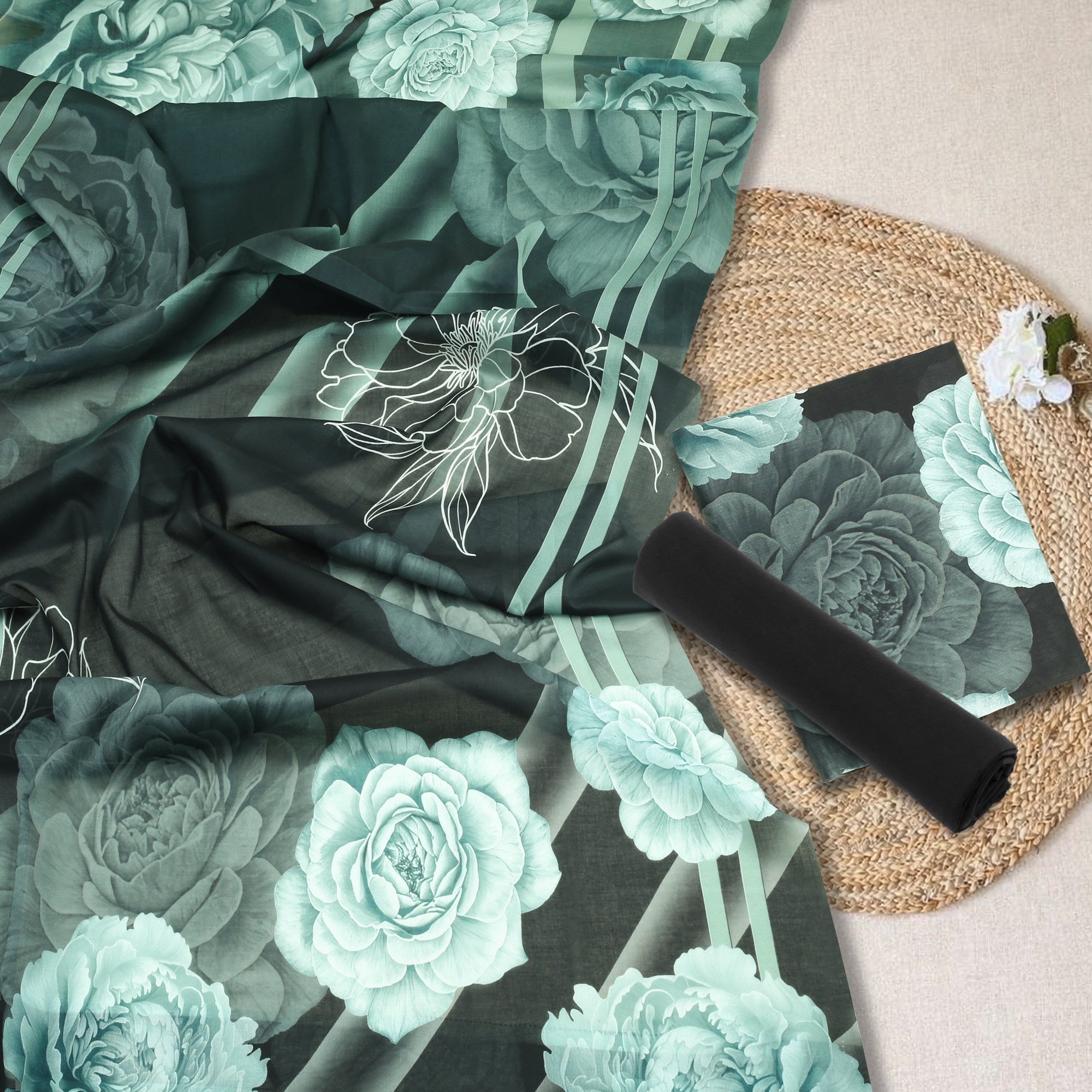 Vintage Rose Lawn 3-piece