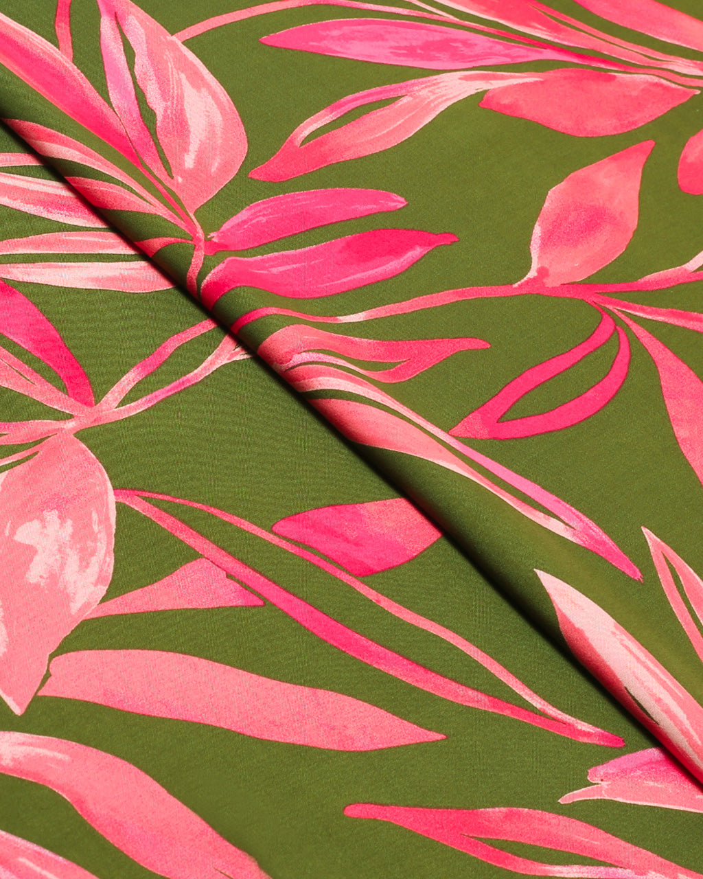 Olive Bloom Linen 2 Piece