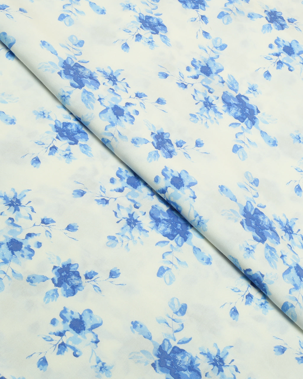 Blue Floral Linen 2 Piece