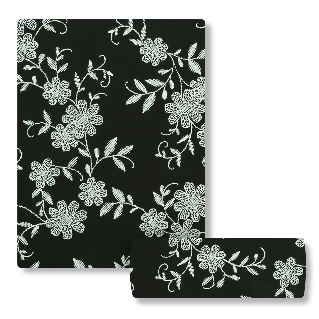 Black Bloom Linen 2pc