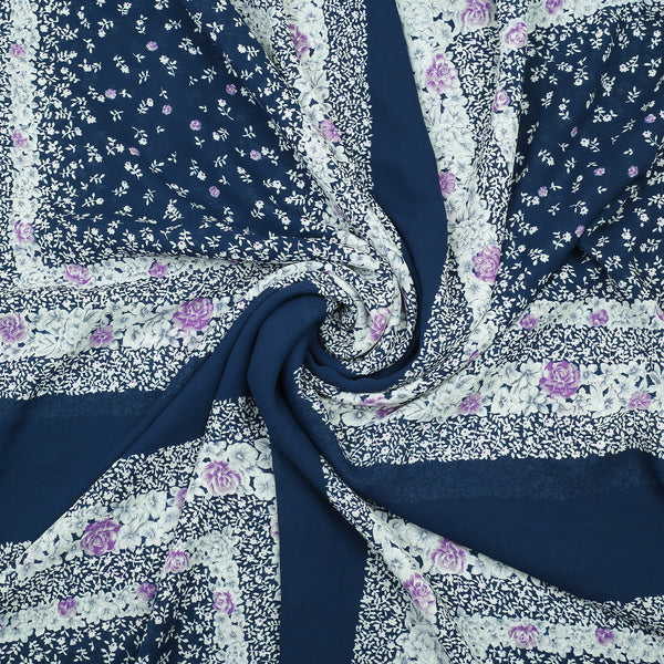 Misty Petals Cotton Georgette 2pc