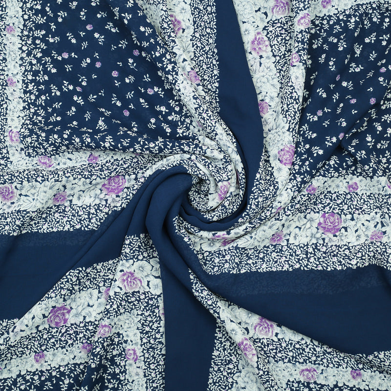Misty Petals Cotton Georgette 2pc