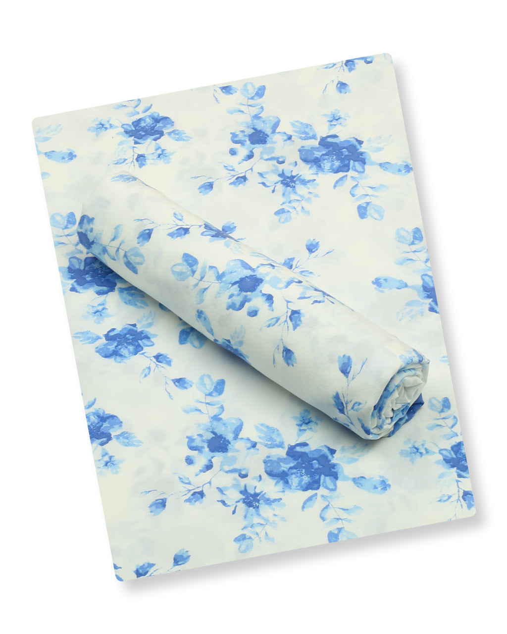 Blue Floral Linen 2 Piece