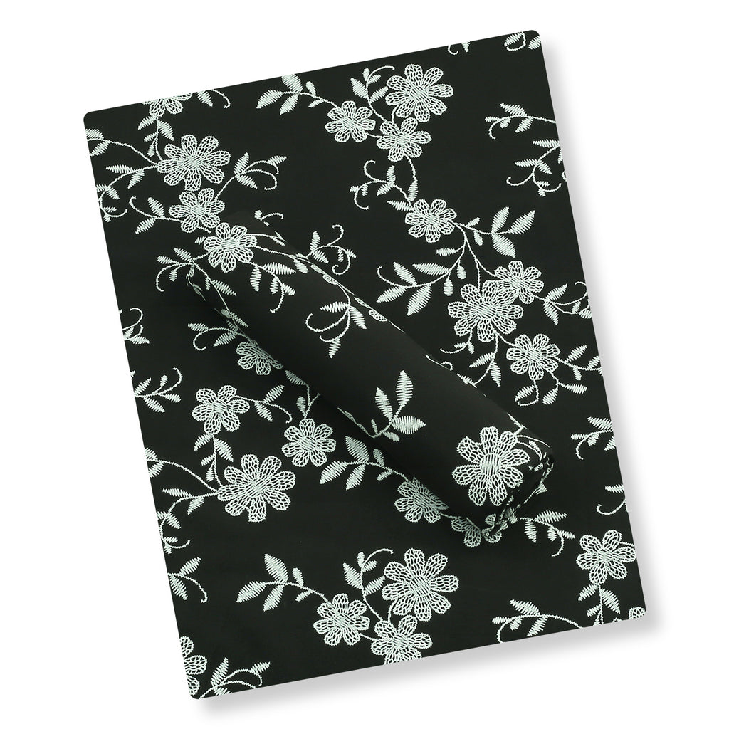 Black Bloom Linen 2pc