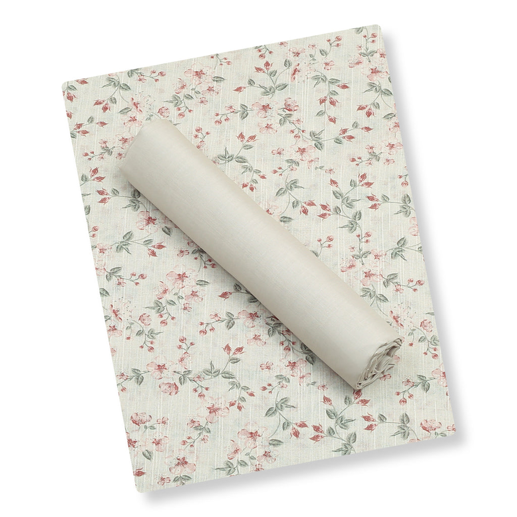 Floral Pastel Lawn 2pc
