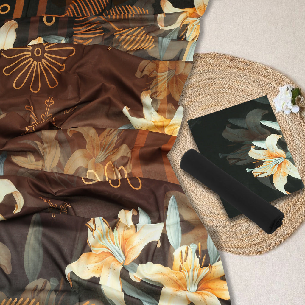 Mahrosh Noir Lawn 3-piece