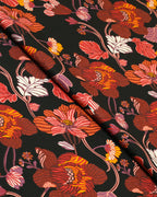 Candlelit Floral Silk 2 Piece