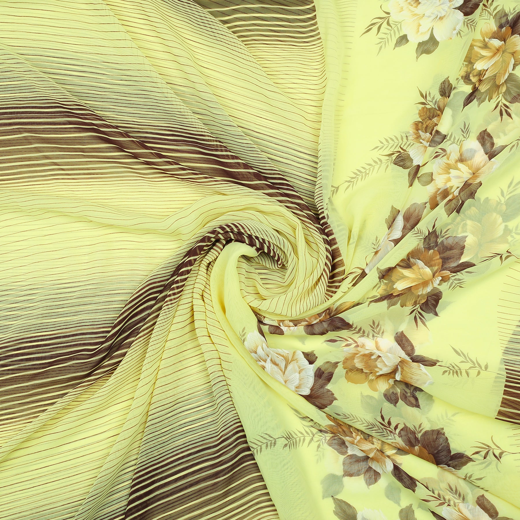 Scaly Cotton Georgette 2pc