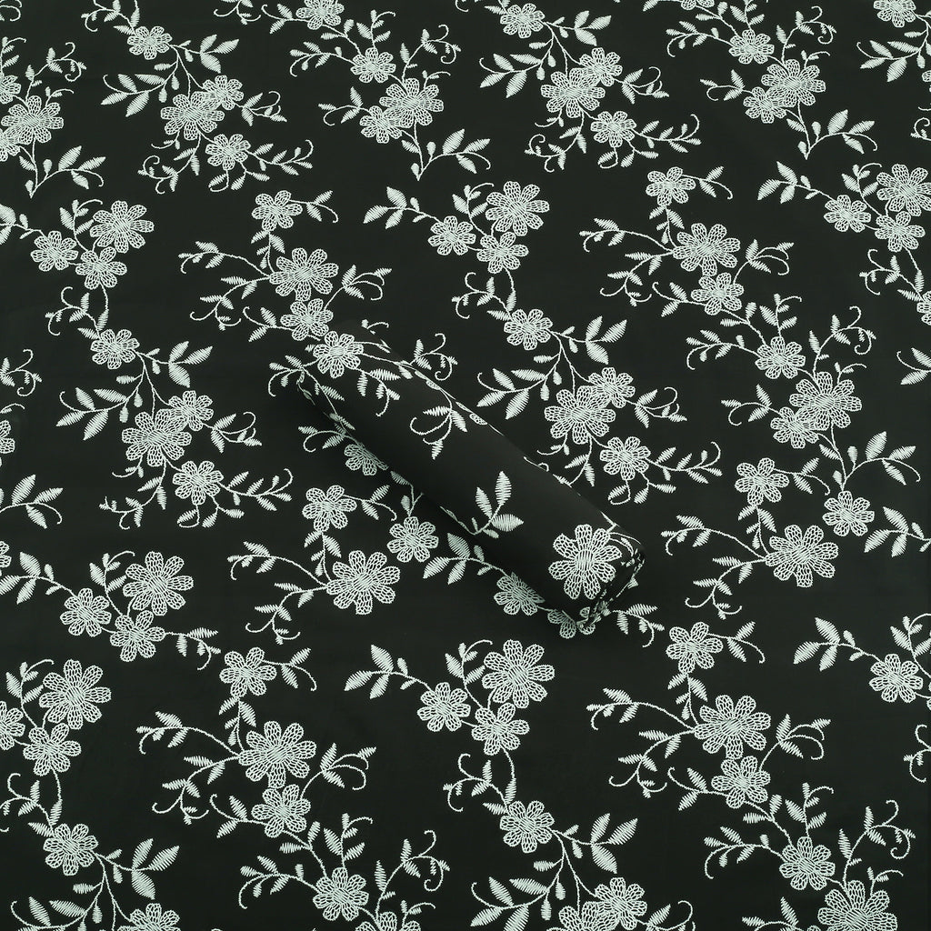 Black Bloom Linen 2pc