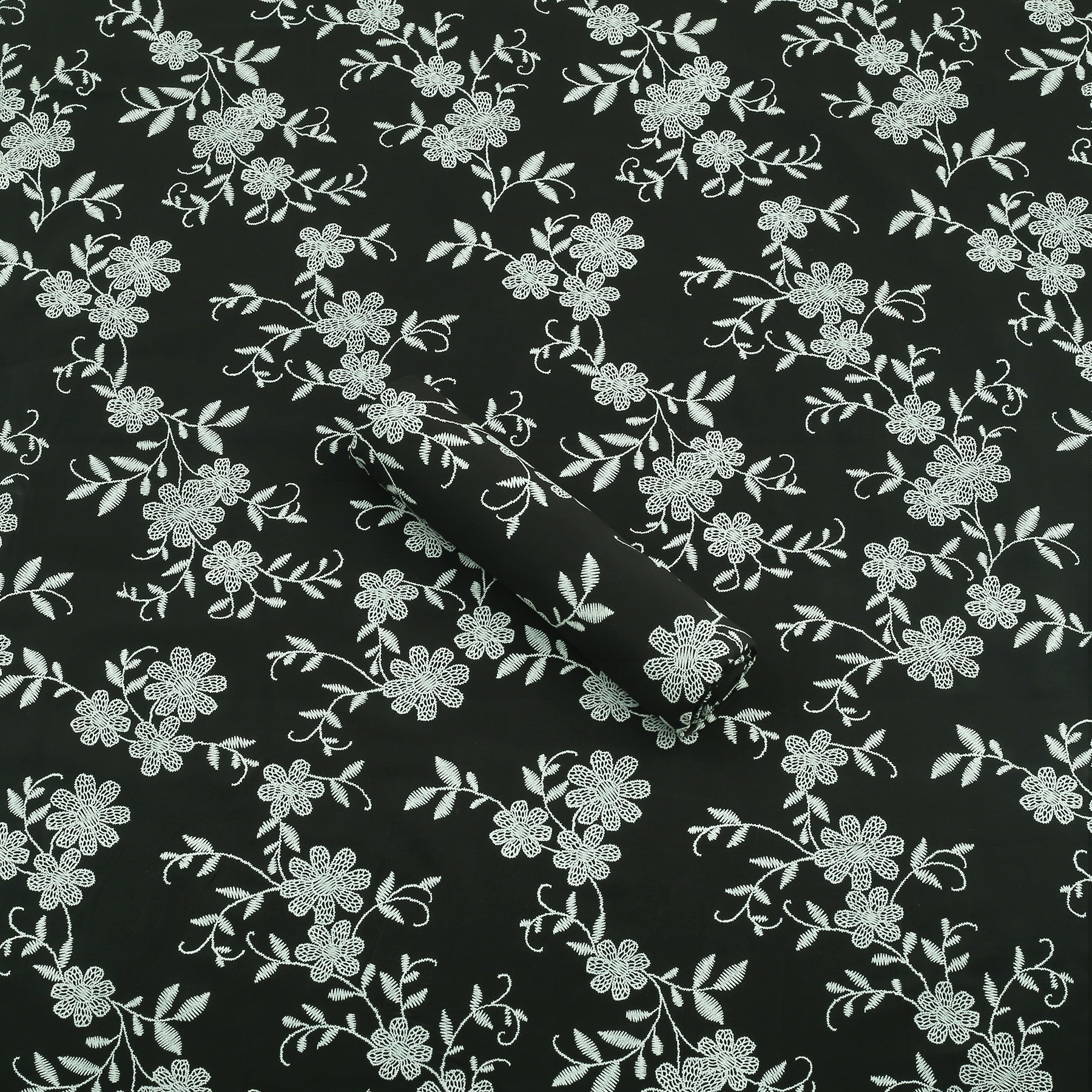 Black Bloom Linen 2pc