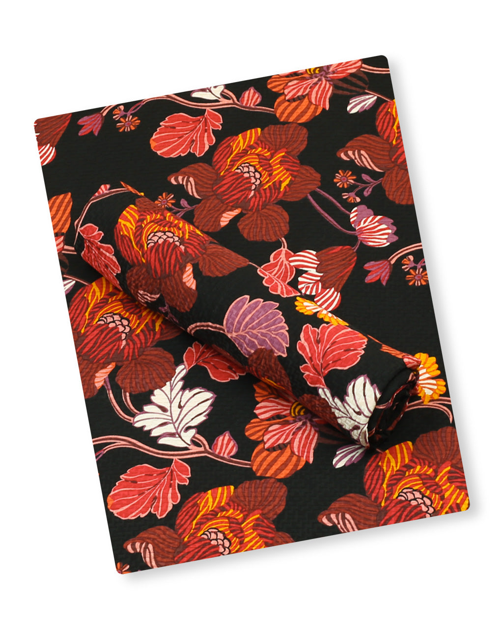 Candlelit Floral Silk 2 Piece