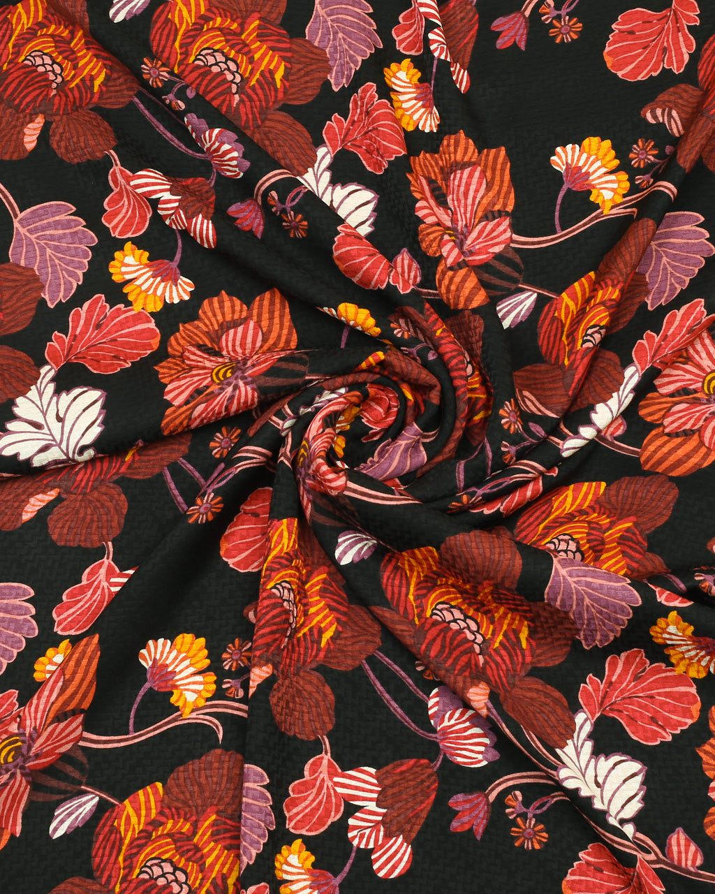 Candlelit Floral Silk 2 Piece