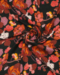 Candlelit Floral Silk Shirt