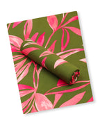 Olive Bloom Linen 2 Piece