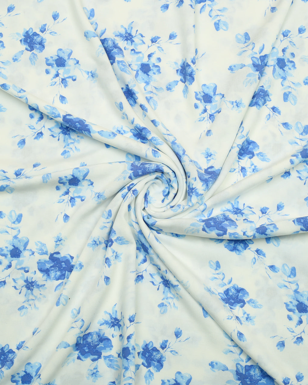 Blue Floral Linen 2 Piece