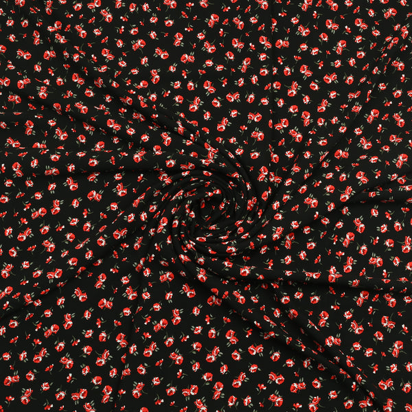 Noir Rose Linen Shirt