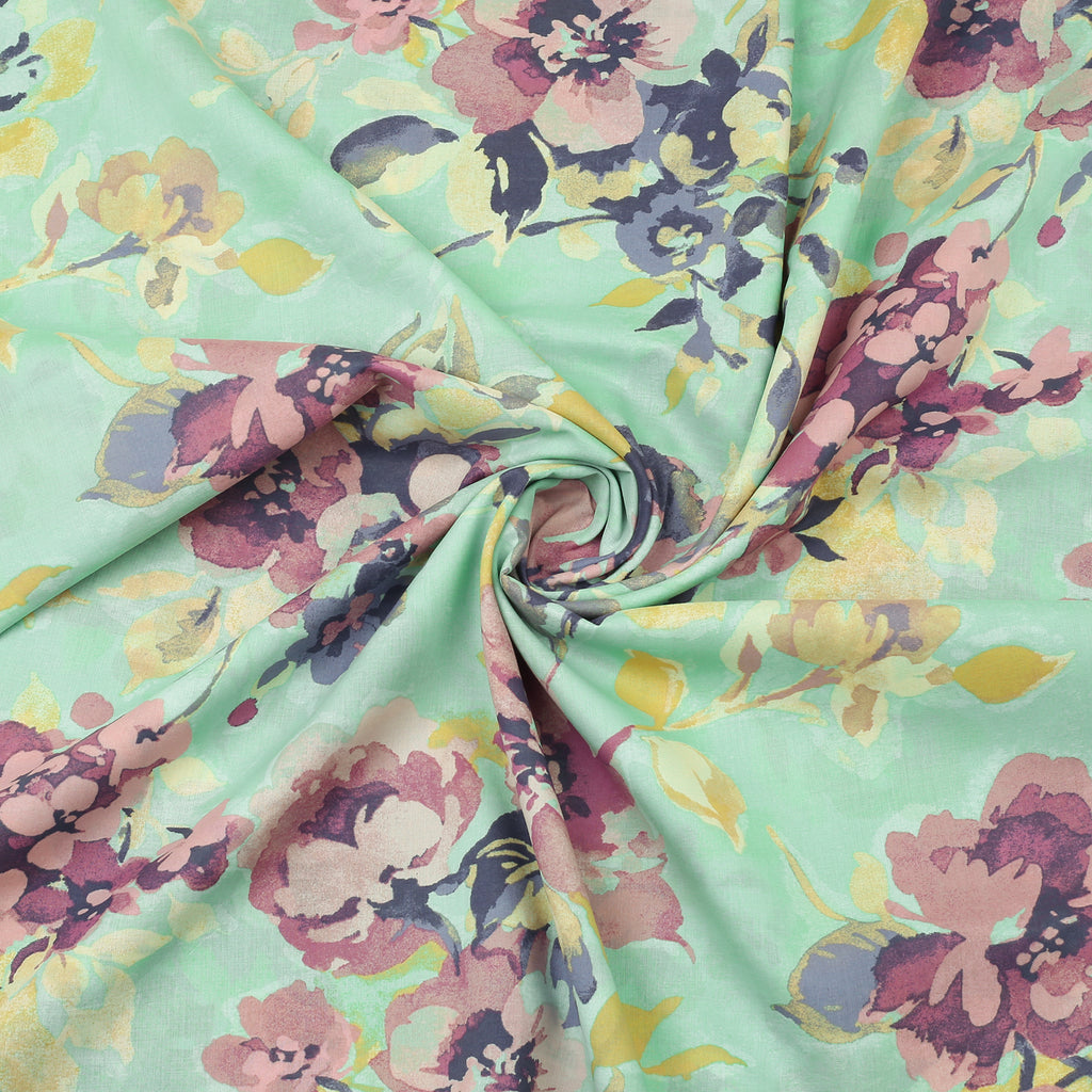 Ivory Mint Lawn 2pc
