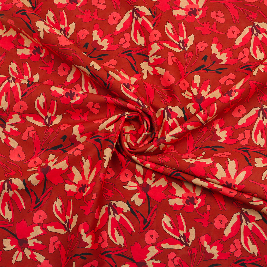 Bold Petals Lawn 2pc