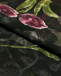 Black Peony Chiffon 2 Piece