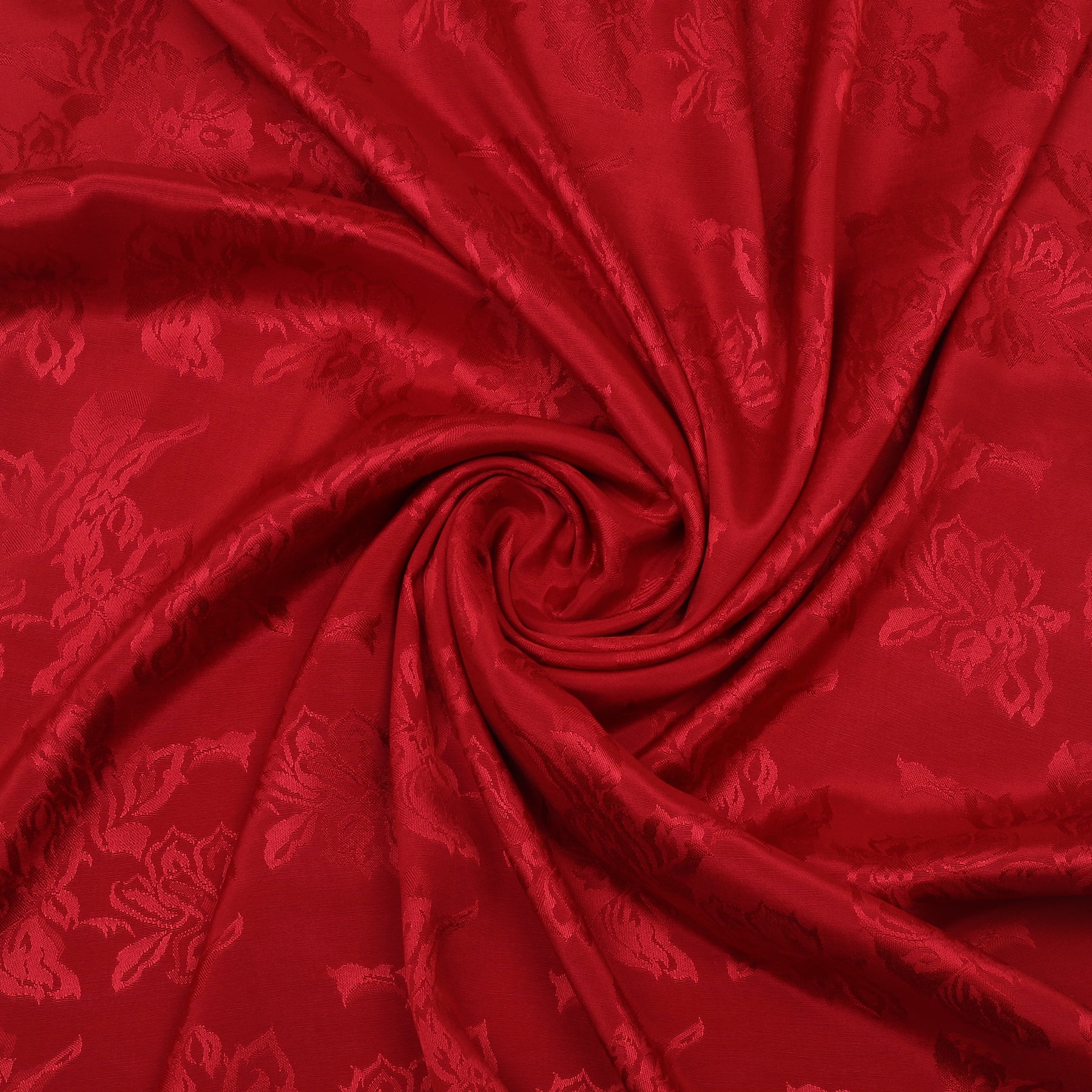 Red Aura China Patti Silk 2PC