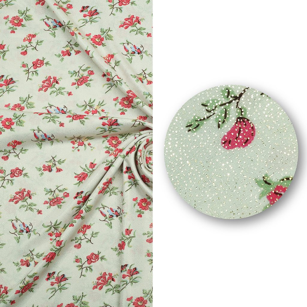 Rosy Garden Linen Shirt