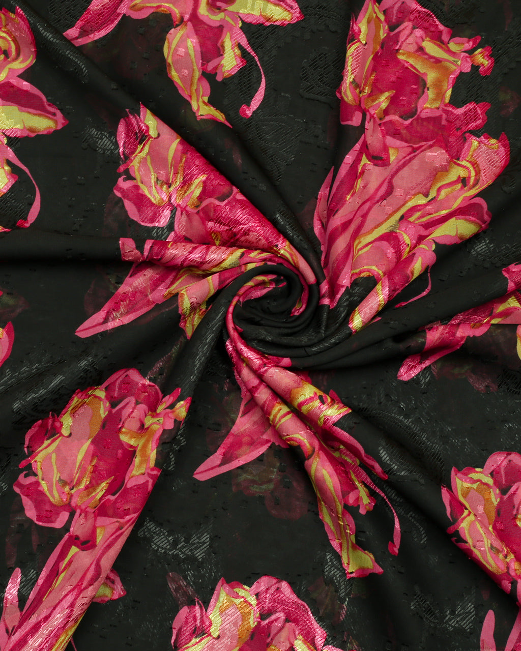 Rose Flame Chiffon 2 Piece