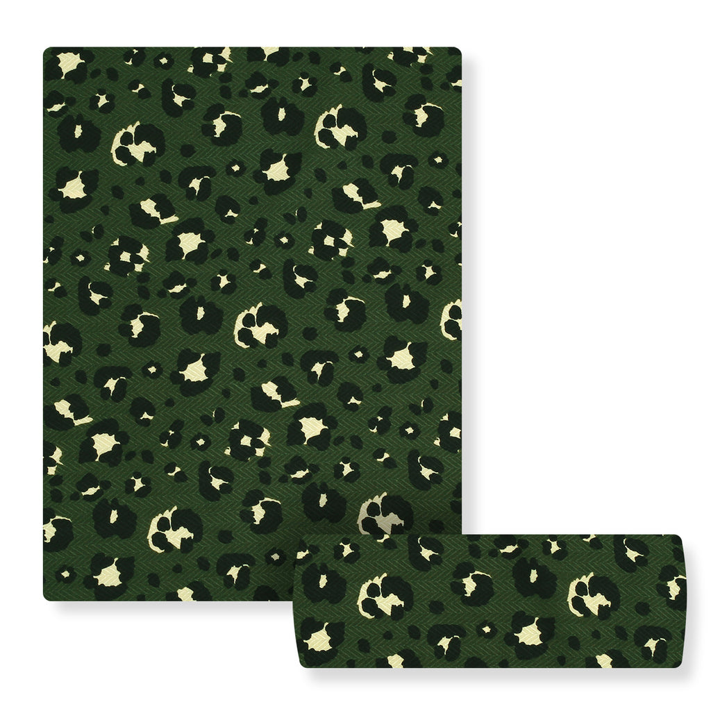 Olive Leopard Linen 2pc