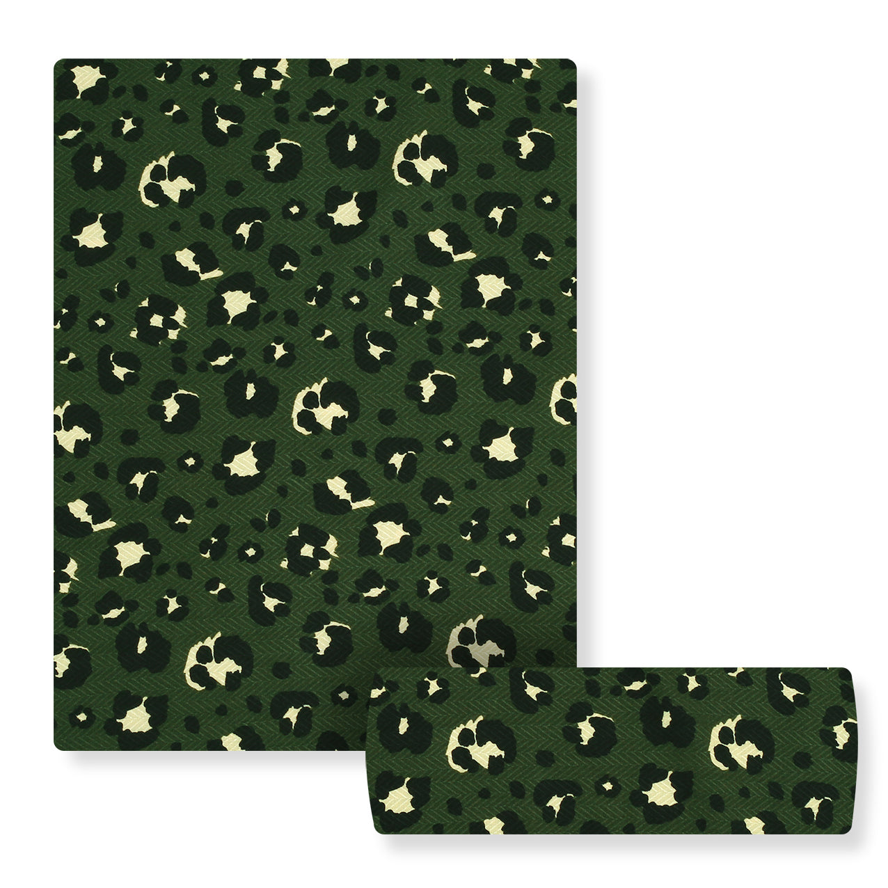 Olive Leopard Linen 2pc