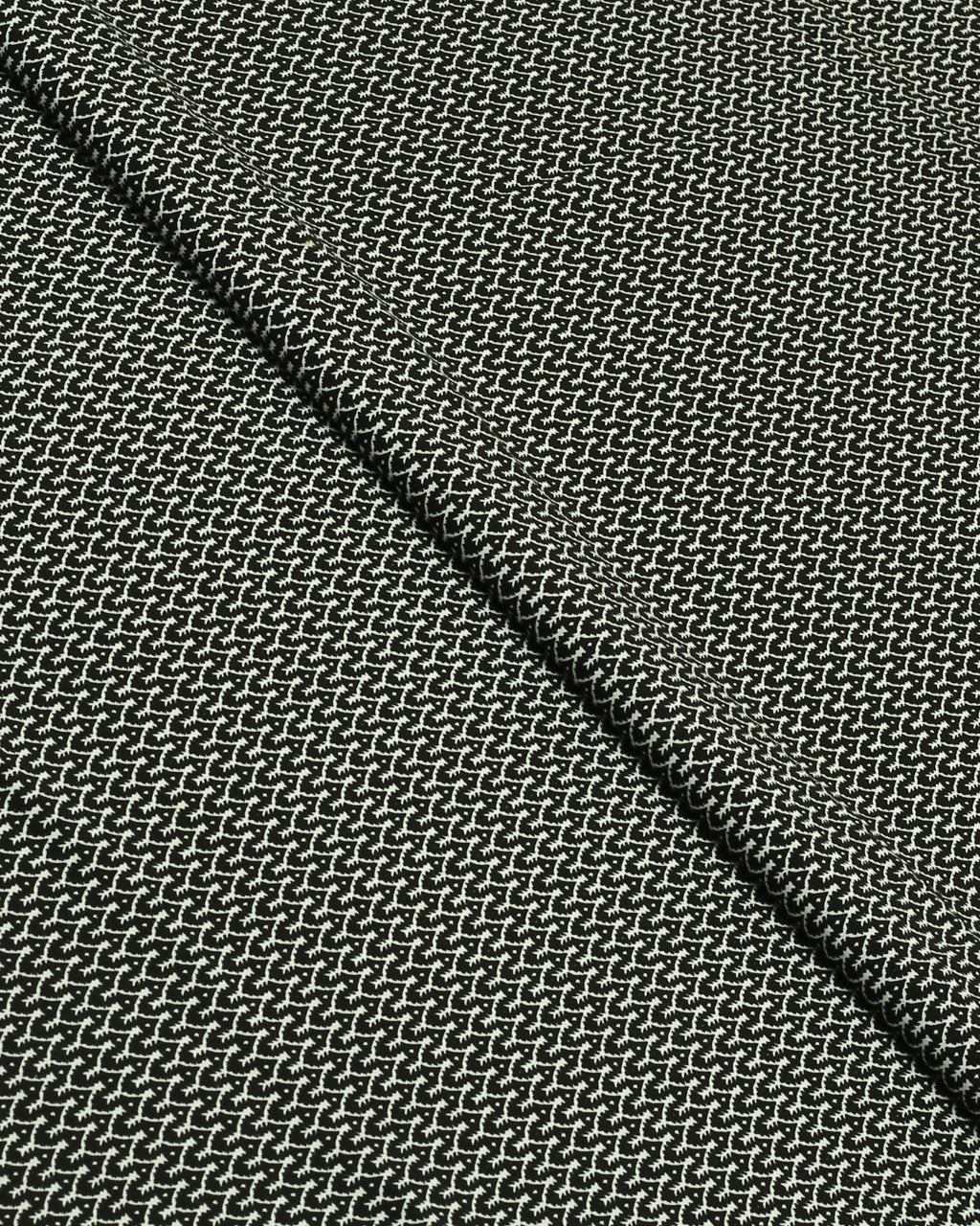 Black Trellis Linen 2 Piece