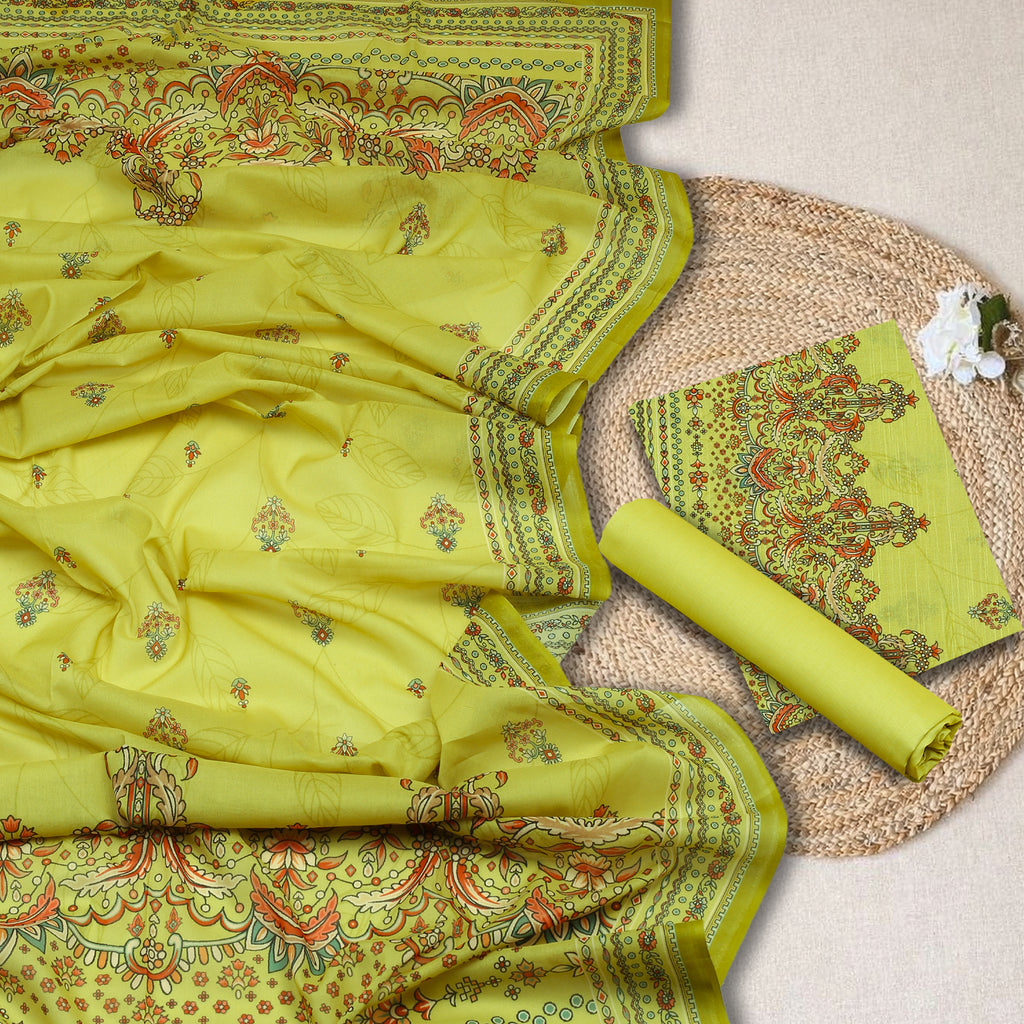 Lime Noor Lawn 3pc