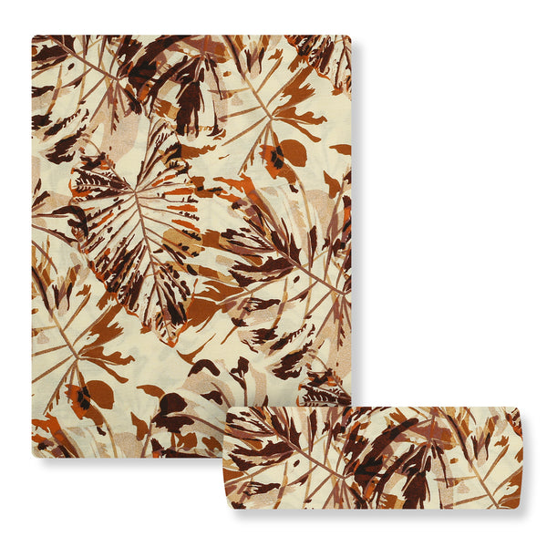 Rustica Leaf Linen 2pc