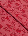 Maroon Chintz Linen 2 Piece