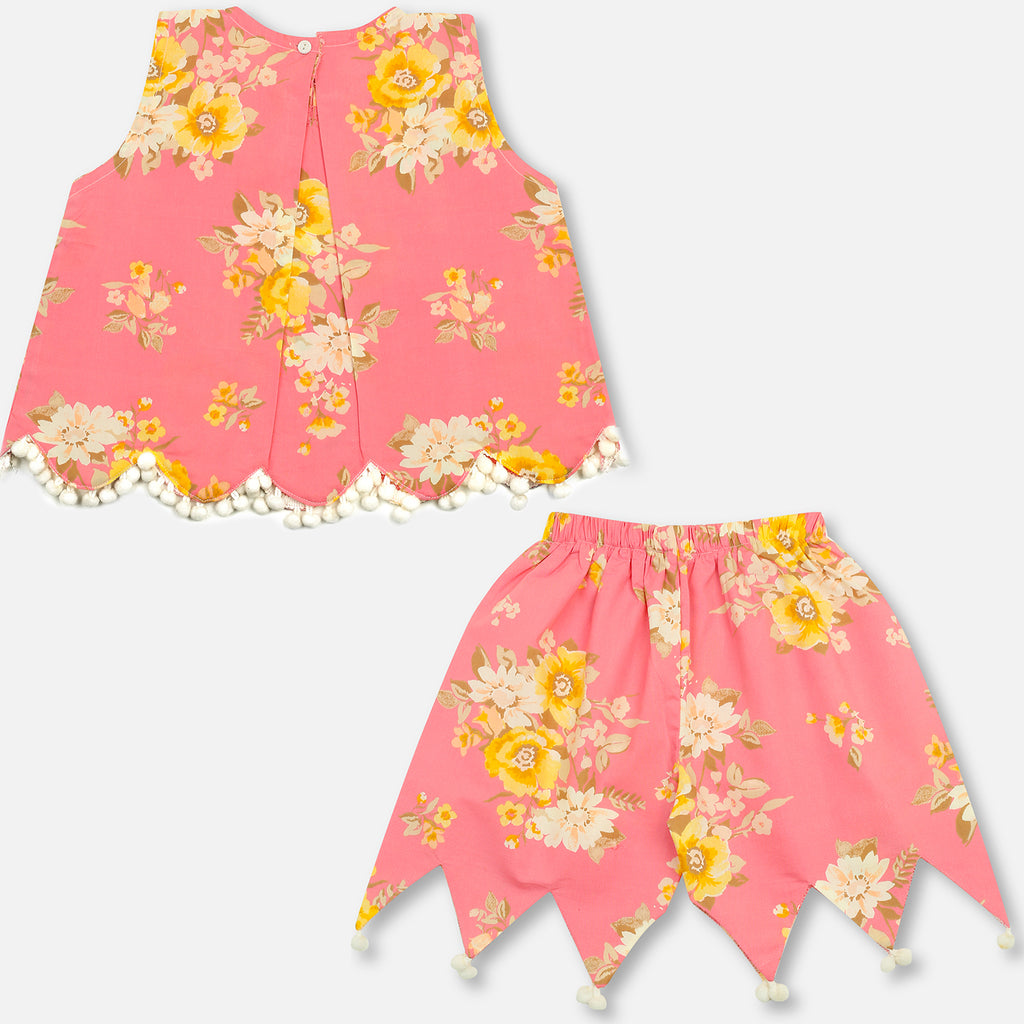Pink Floral Co-Ord Set