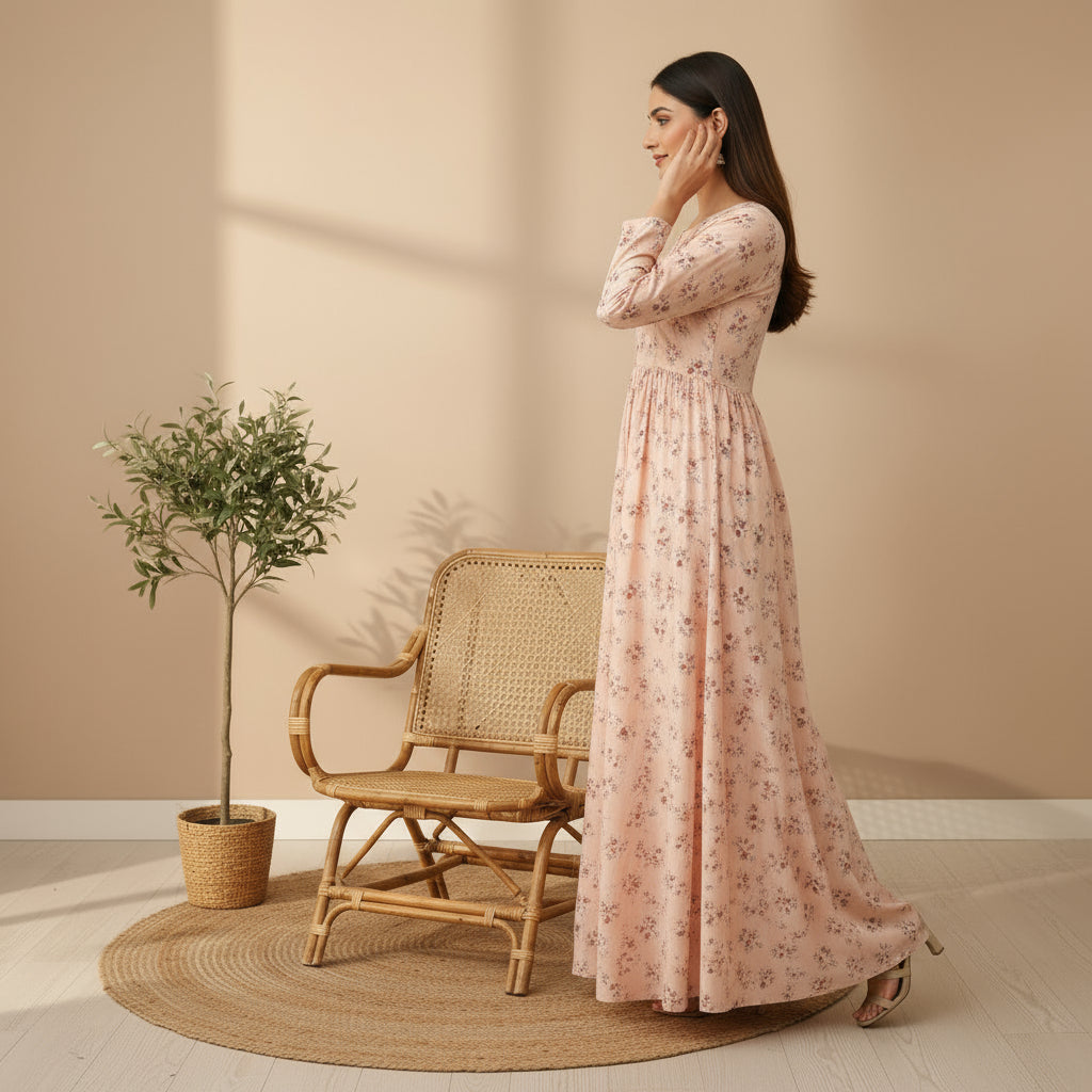 Peach Blossom Linen 2pc