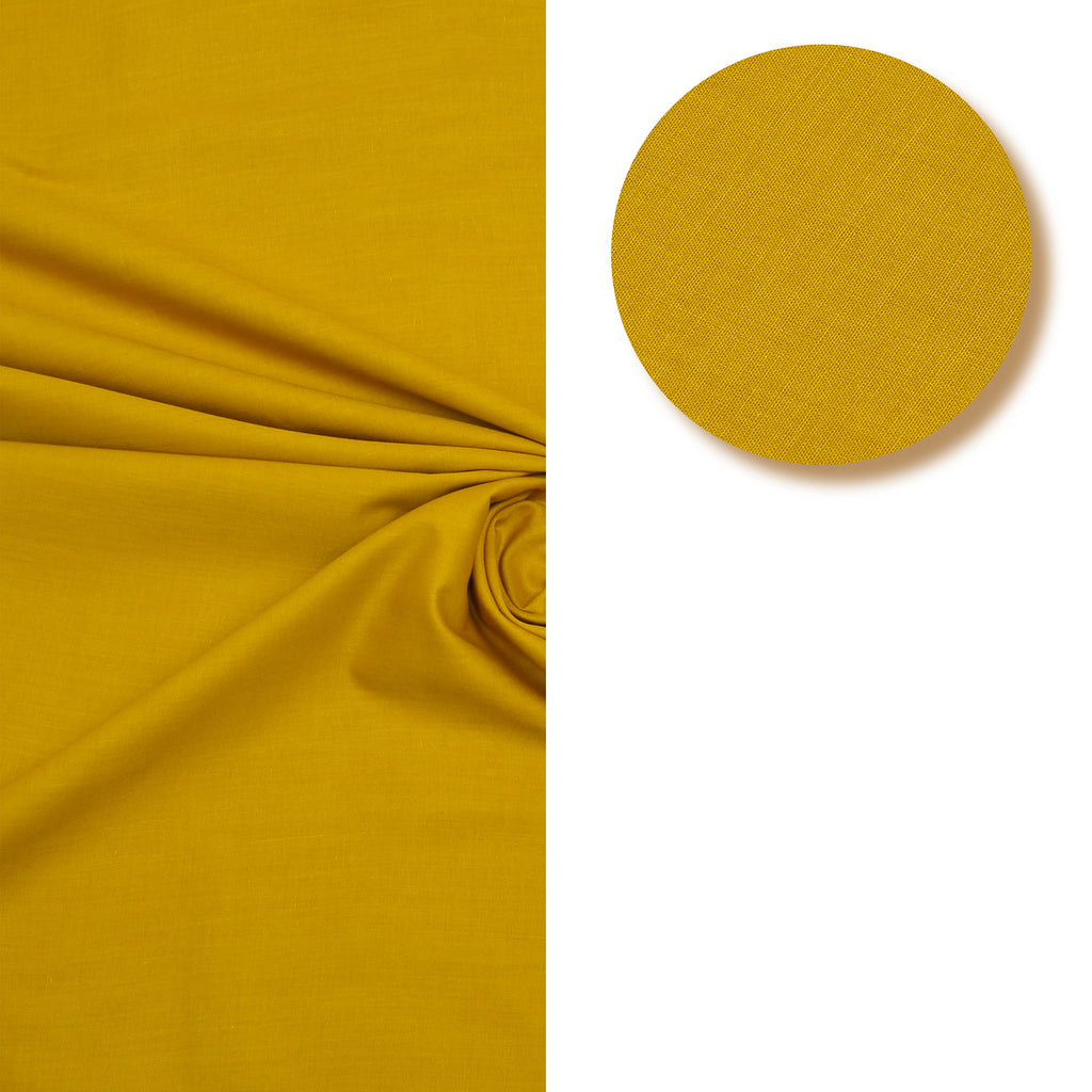 Dark Mustard Cotton Shirt
