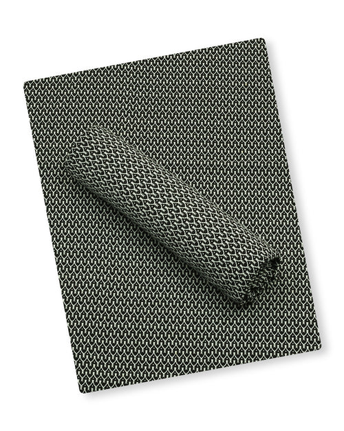 Black Trellis Linen 2 Piece