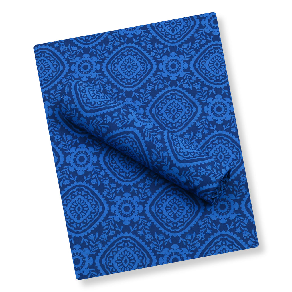 Azure Medallion Lawn 2PC