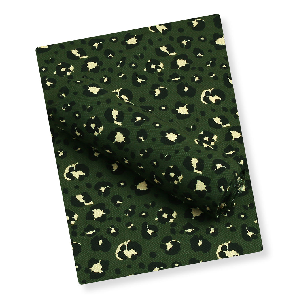Olive Leopard Linen 2pc