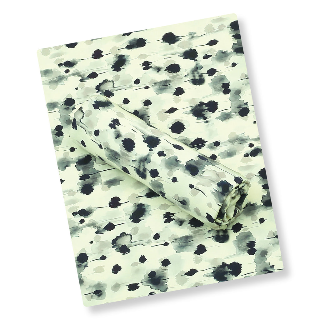 Ink-Splash Elegance Silk 2pc