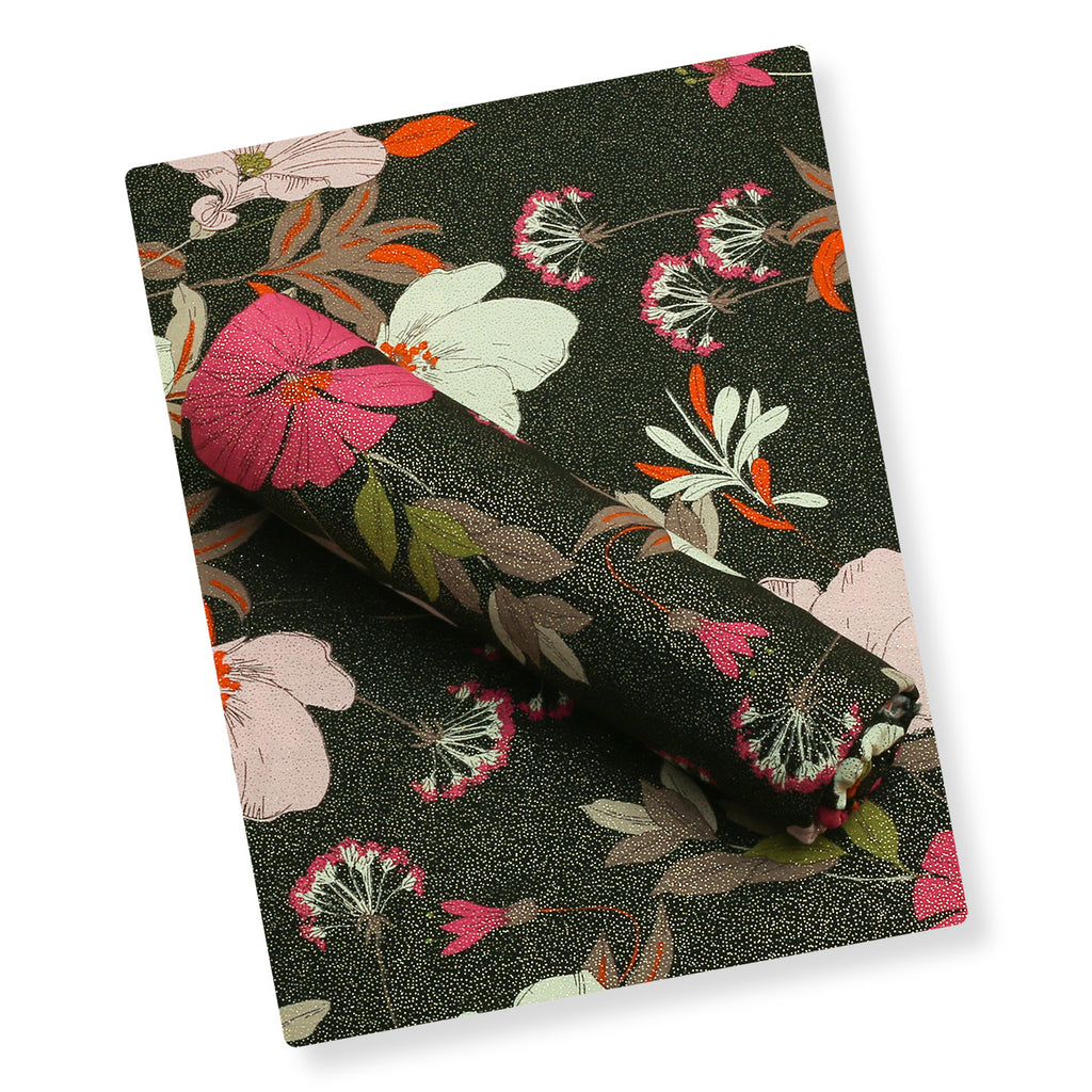 Charcoal Bloom Linen 2pc