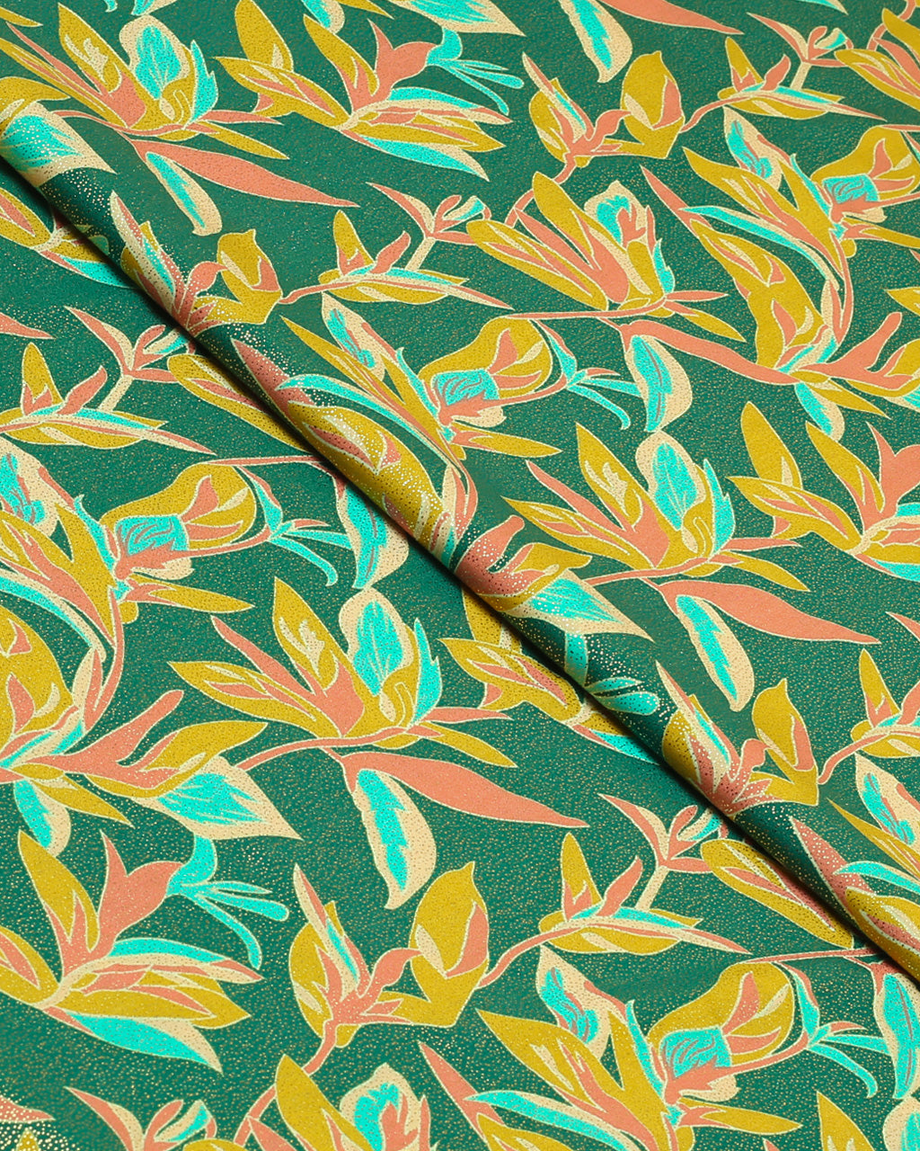 Leaf Glow Linen 2 Piece