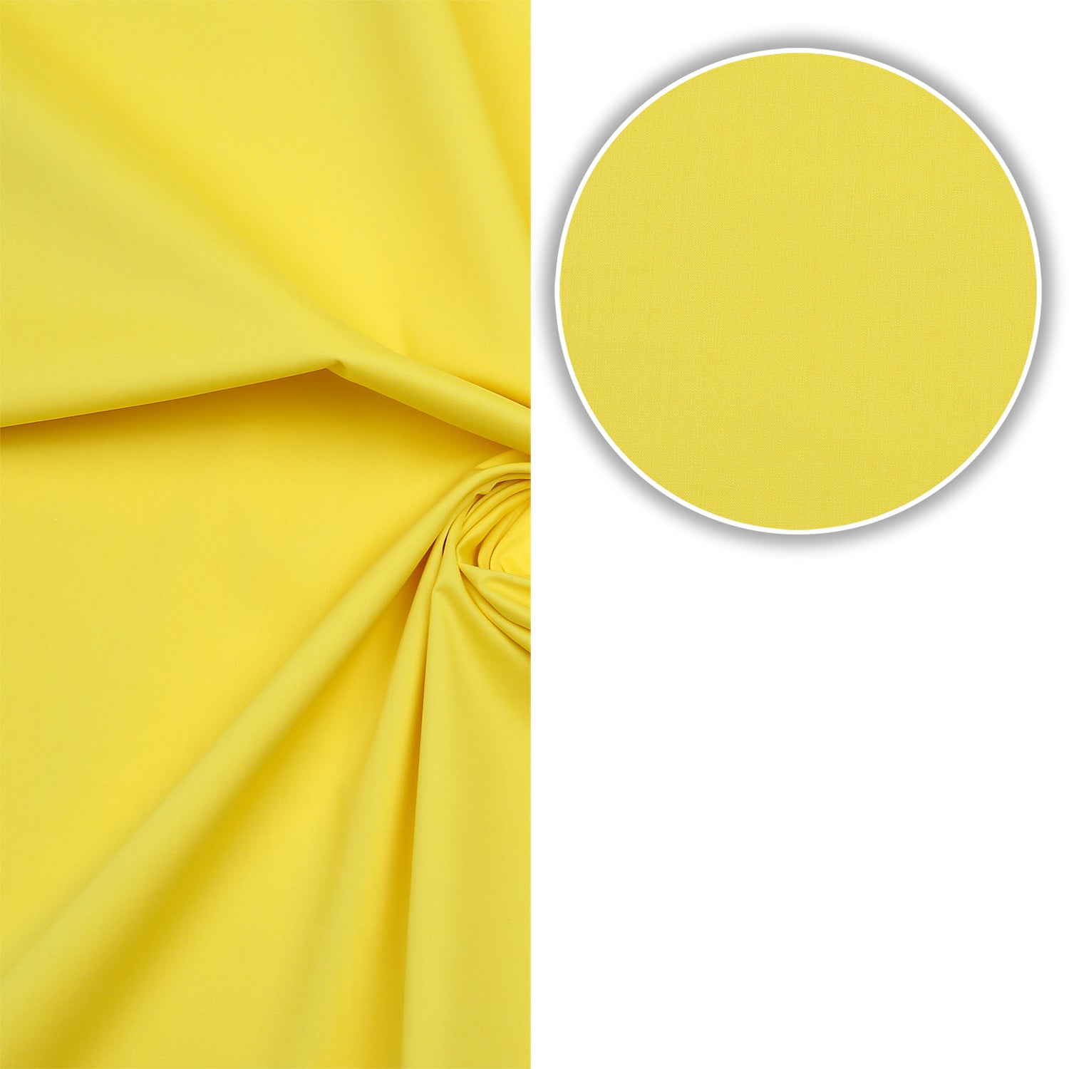 Sunshine Yellow Cotton 2pc