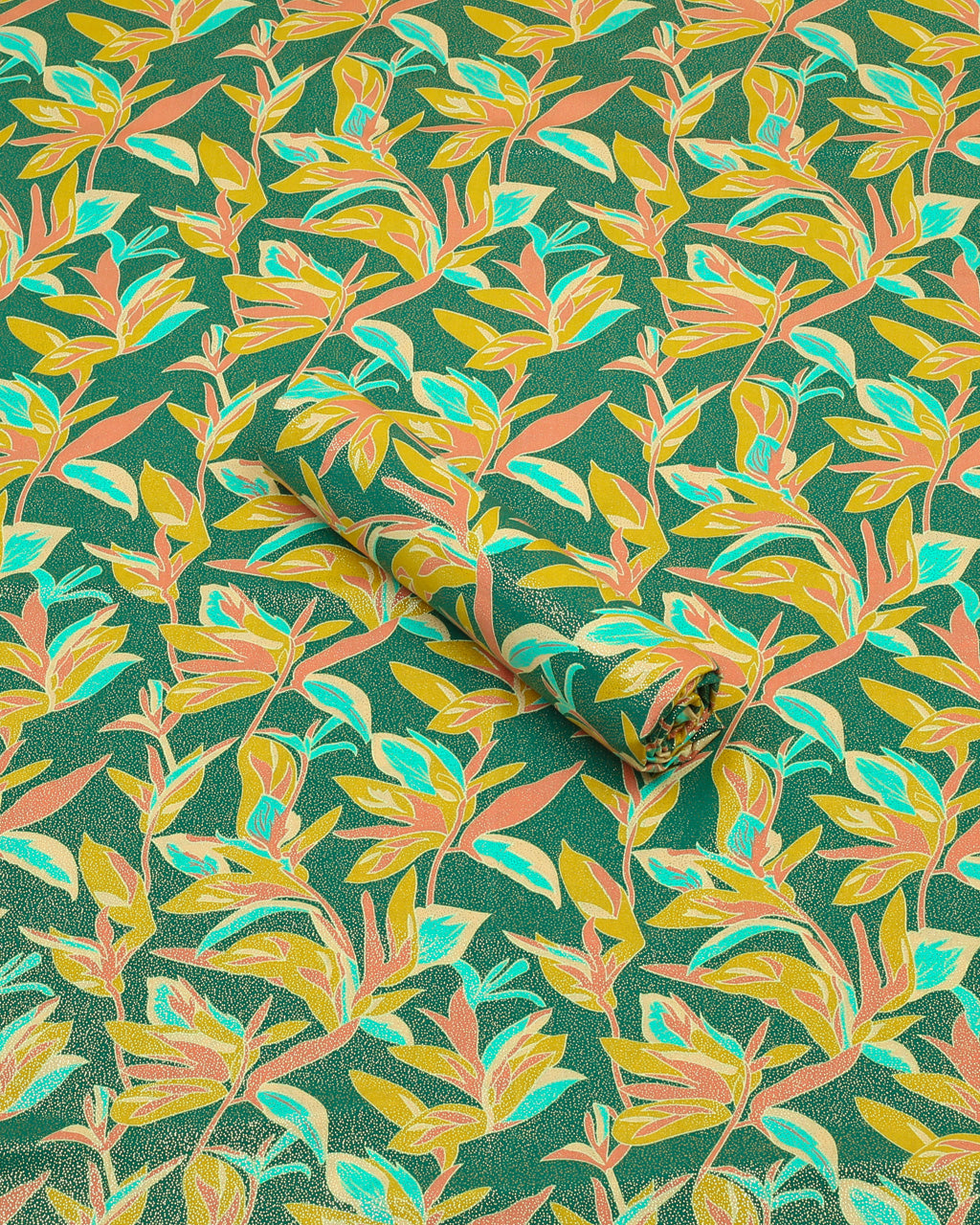 Leaf Glow Linen 2 Piece