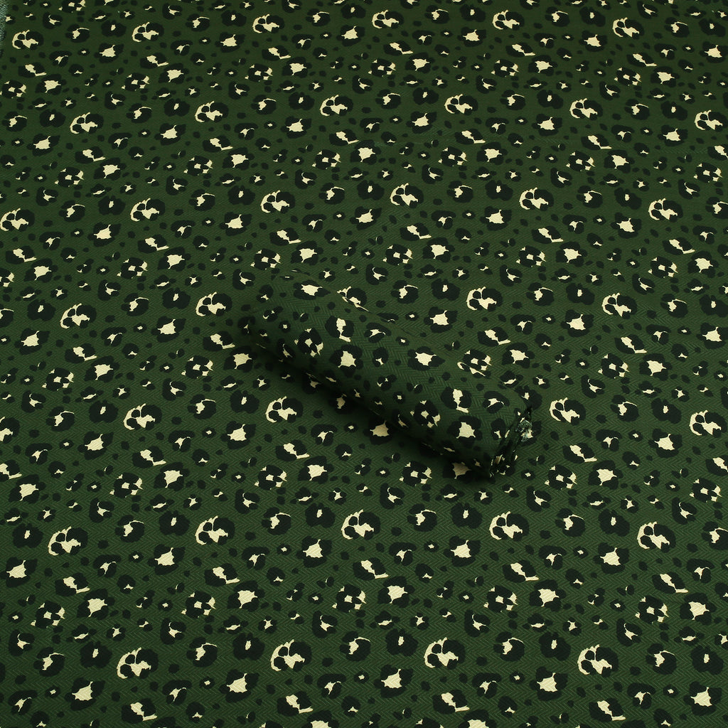 Olive Leopard Linen 2pc