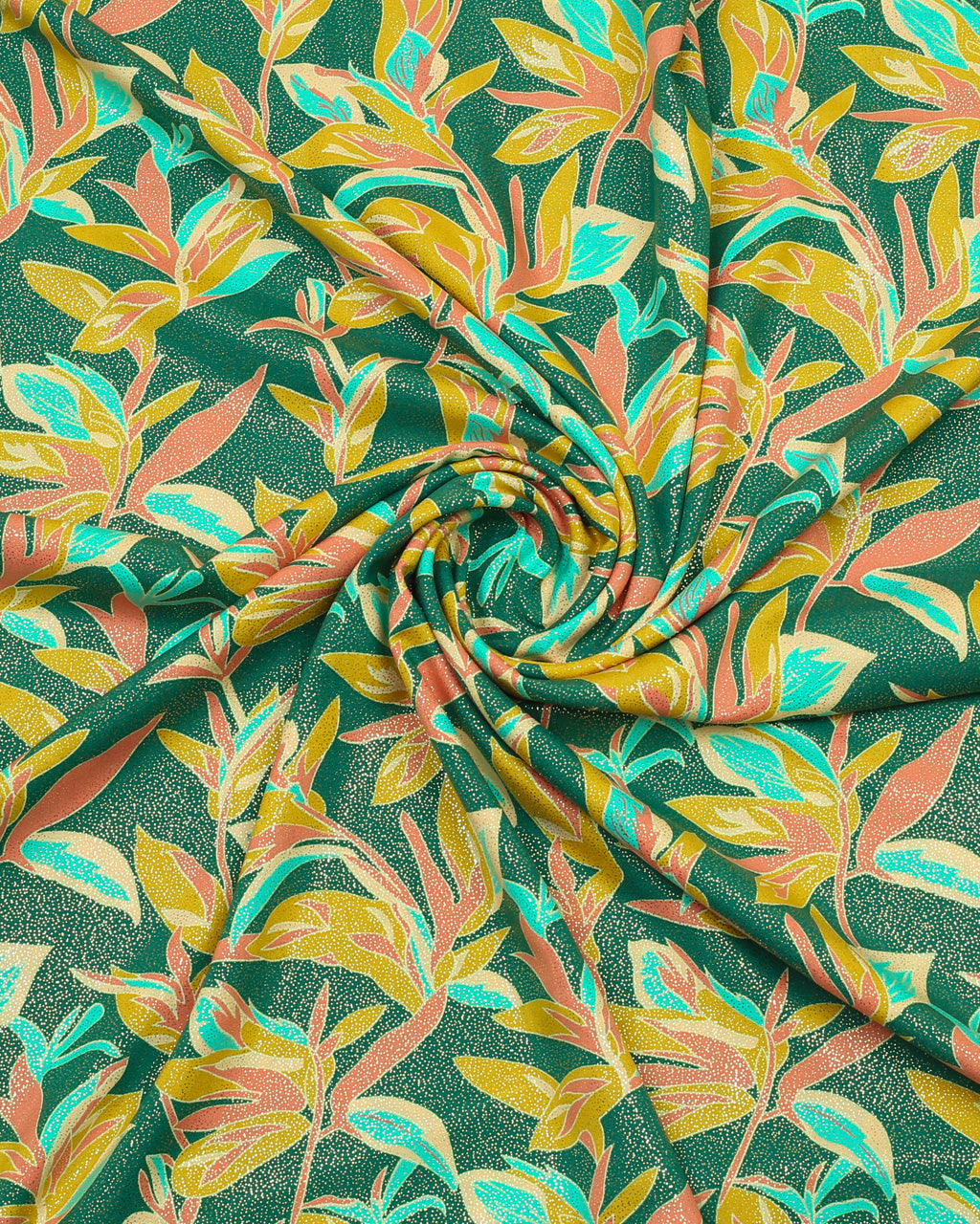 Leaf Glow Linen 2 Piece