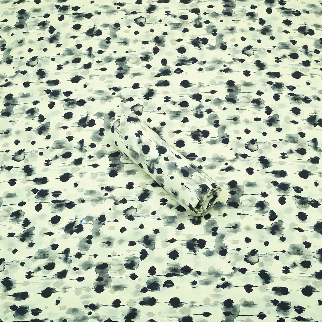 Ink-Splash Elegance Silk 2pc