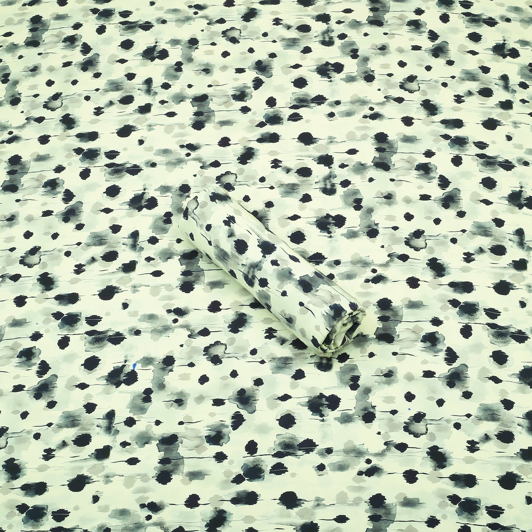 Ink-Splash Elegance Silk 2pc