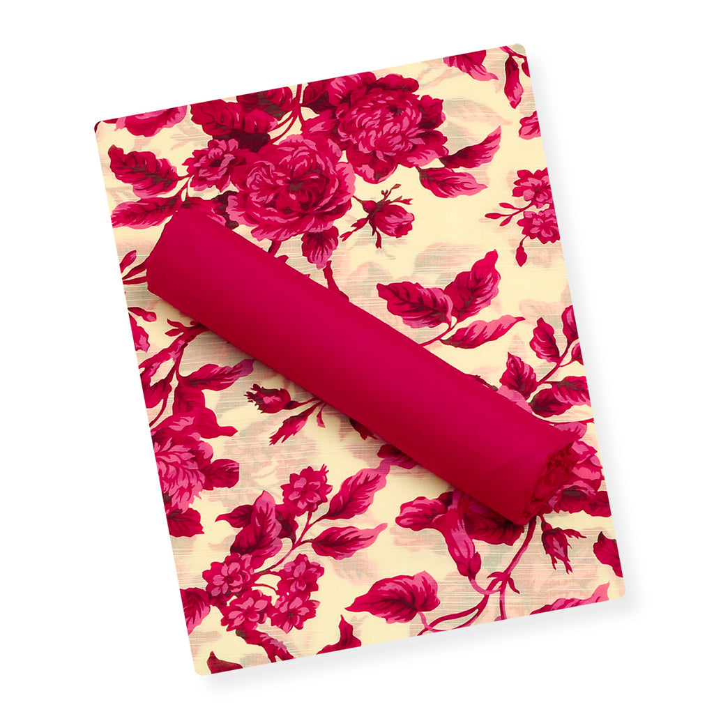 Rose Drape Lawn 2pc