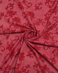 Maroon Chintz Linen Shirt
